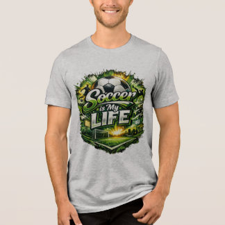 サッカーの日 トライブレンドTシャツ