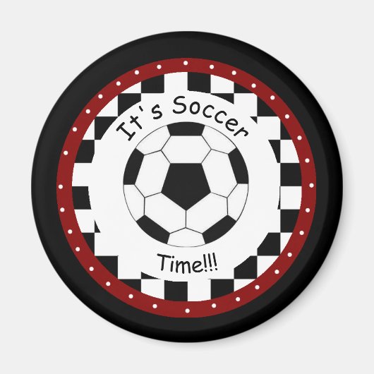 サッカーの時間だ！マグネット マグネット (正面)