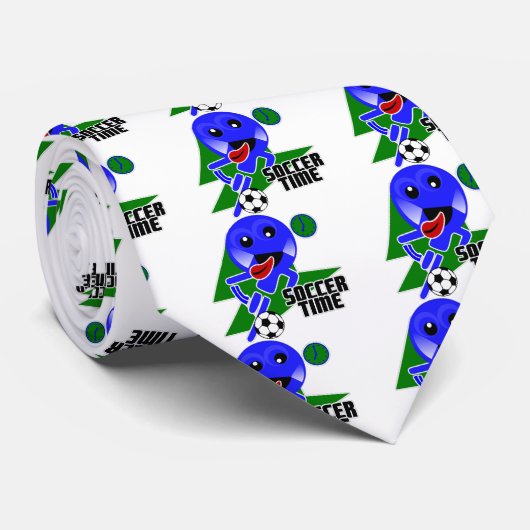 サッカーの時間 ネクタイ (ロール)