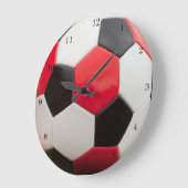 サッカーの時間 ラージ壁時計 (傾斜)