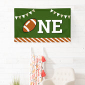 サッカーの最初の誕生日パーティー 横断幕 (インサイチュ)