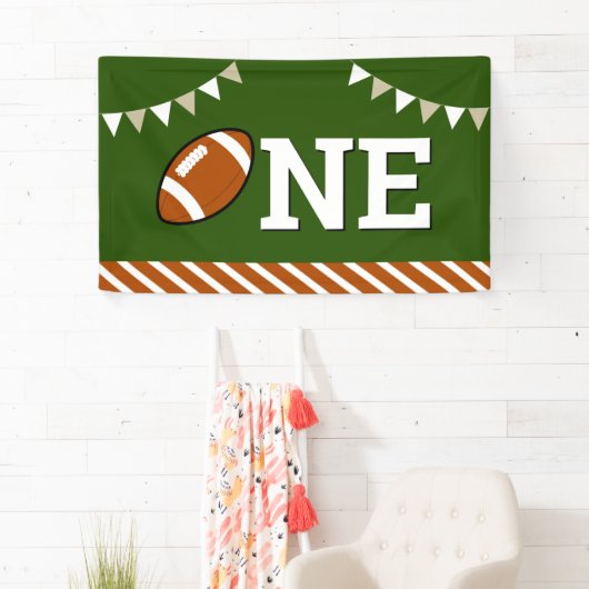 サッカーの最初の誕生日パーティー 横断幕 (インサイチュ)