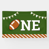 サッカーの最初の誕生日パーティー 横断幕 (横)