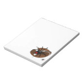 サッカーの未亡人 ノートパッド (回転)