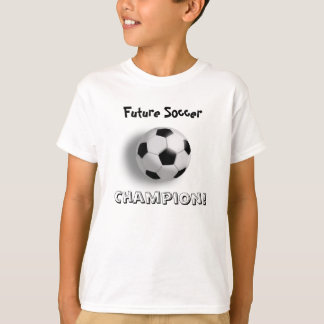 サッカーの未来チャンピオン! Tシャツ
