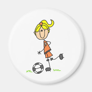 サッカーの棒の姿の磁石 マグネット