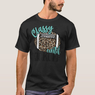 サッカーの母のゲームDaをキックオフするまでLeopard Classy Tシャツ