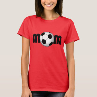 サッカーの母ティー Tシャツ