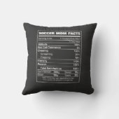 サッカーの母親の事実 クッション (裏面)