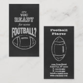 サッカーの準備は？ 名刺 (正面/裏面)