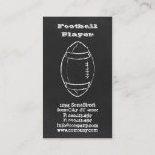 サッカーの準備は？ 名刺 (裏面)