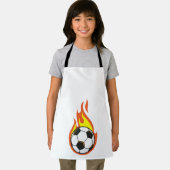 サッカーの火 エプロン (インサイチュ)