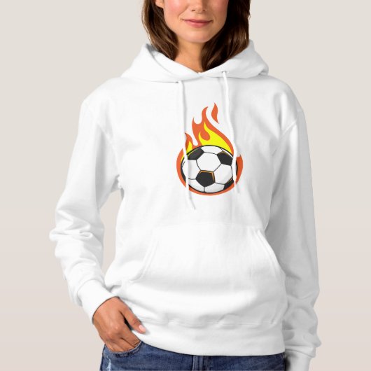 サッカーの火 パーカ (正面)
