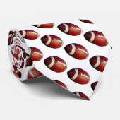 サッカーの熱狂的スポーツパターン ネクタイ (ロール)