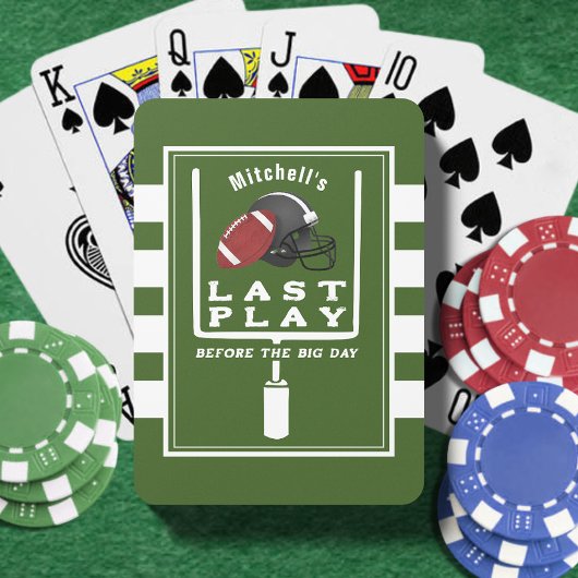 サッカーの独身パーティー ラストプレー ビッグデイの前 トランプ