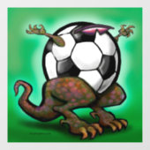サッカーの獣の窓にしがみつく ウィンドウサイン (シート)