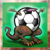 サッカーの獣の窓にしがみつく ウィンドウサイン (シート2)