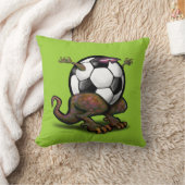 サッカーの獣 クッション (ブランケット)