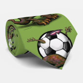 サッカーの獣 ネクタイ (ロール)
