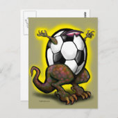 サッカーの獣 ポストカード (正面/裏面)