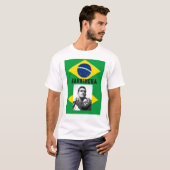 サッカーの王様 ガリンシャ Tシャツ (正面フル)