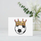 サッカーの王 ポストカード (スタンド正面)