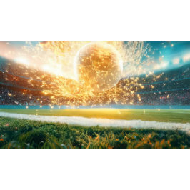 サッカーの白 ツートーンマグカップ