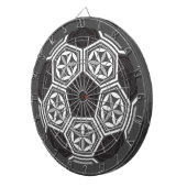 サッカーの神聖な幾何学 ダーツボード (正面右)