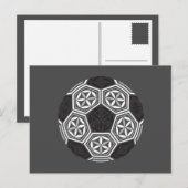 サッカーの神聖な幾何学 ポストカード (正面/裏面)