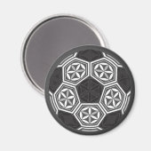 サッカーの神聖な幾何学 マグネット (正面/裏面)