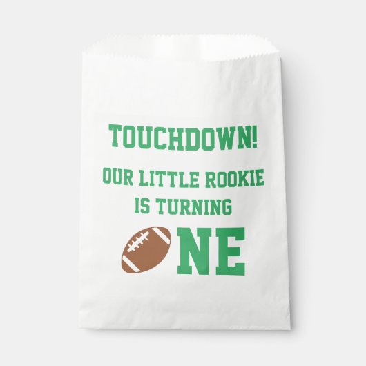 サッカーの第1の誕生日 フェイバーバッグ (正面)
