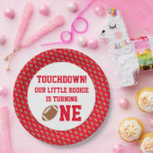 サッカーの第1の誕生日 ペーパープレート (パーティー)