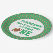 サッカーの第1の誕生日 ペーパープレート (アングル)