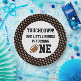サッカーの第1の誕生日 ペーパープレート