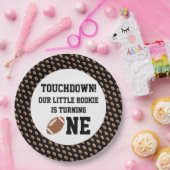 サッカーの第1の誕生日 ペーパープレート (パーティー)