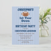 サッカーの第1の誕生日 招待状 (スタンド正面)