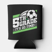 サッカーの第5回サッカー初日新学期 缶クーラー (裏面)