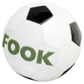 サッカーの緑と白のフックボール サッカーボール (3/4)