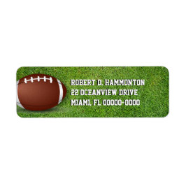 サッカーの芝生 ラベル