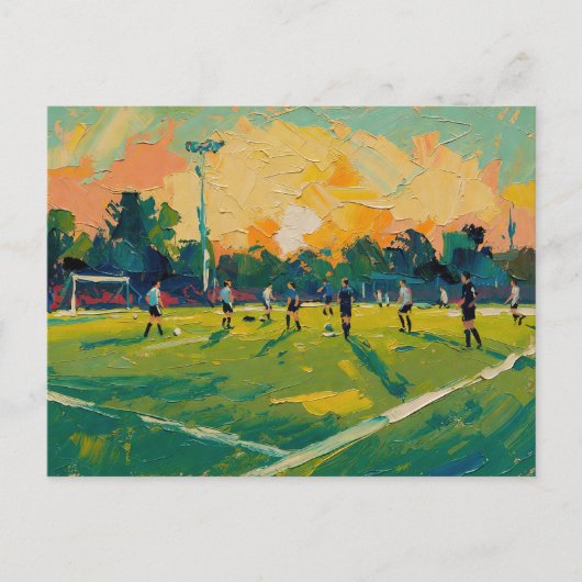 サッカーの芸術 (#2) シーズンポストカード (正面)