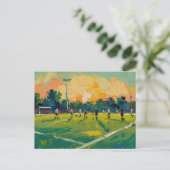 サッカーの芸術 (#2) ポストカード (スタンド正面)