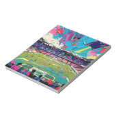 サッカーの芸術 (#3) ノートパッド (回転)