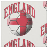 サッカーの英国国旗 ファブリック (クローズアップ)