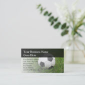 サッカーの草原 名刺 (スタンド正面)