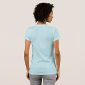 サッカーの虹のTシャツ Tシャツ (裏面フル)