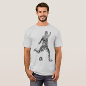 サッカーの言語 Tシャツ (正面フル)