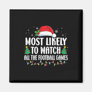 サッカーの試合をすべて見る可能性が最も高いキリスト マグネット
