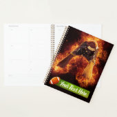 サッカーの試合中 プランナー手帳 (ディスプレー)