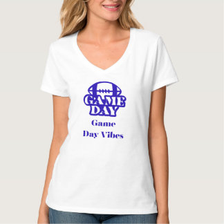 サッカーの試合日のTシャツ Tシャツ