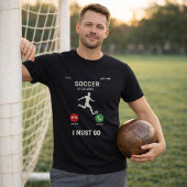サッカーの試合日 Tシャツ